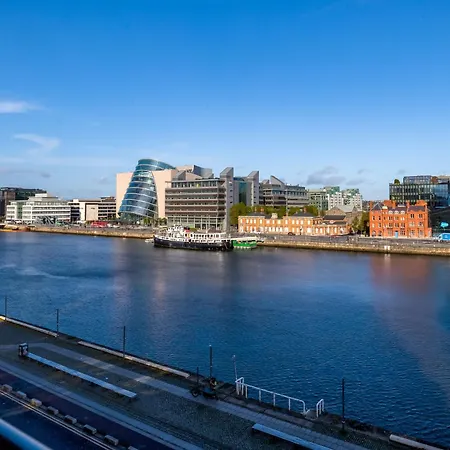 Chic 2-bed Flat With River Liffey Views - 12 Mins To Grand Canal Dock Station * Dublin